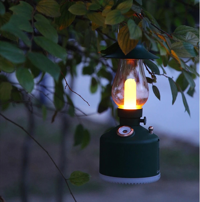 Увлажнитель воздуха в виде керосиновой лампы с цветсветильник светом | Бытовая