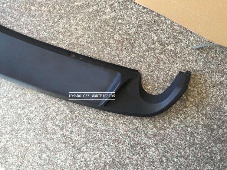 Матовый черный бампер GOLFLIATH ABS для VW Golf VI MK6 GTI 2010 2013|golf gti mk6 black|bumper gtilips lip |