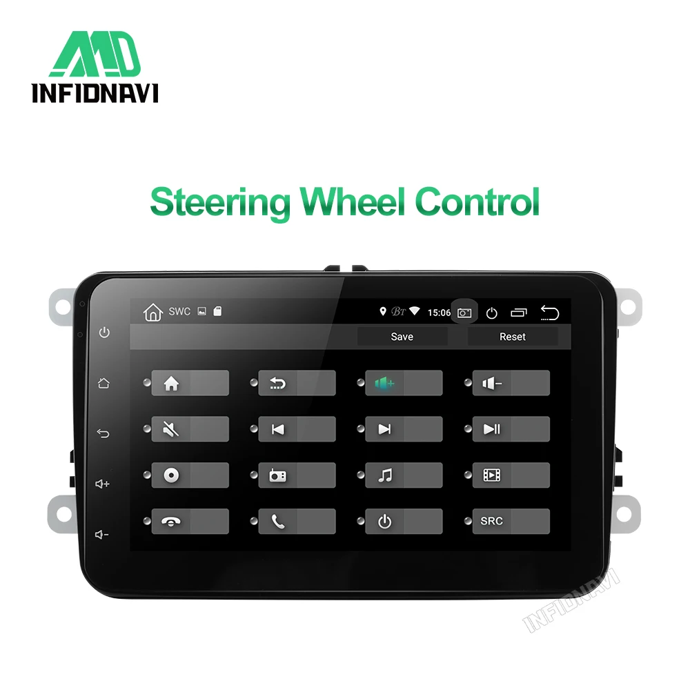 4G ram android 9,0 Автомобильная магнитола dvd для vw golf tiguan polo Skoda Fabia octavia Superb Yeti Seat Leon Toledo Rapid Roomster AMAROK