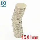 Сильный Круглый магнит, диаметр 15x1 12x1 9x1 1x1 7x1 15x1,5 4x1,5 5x1,5 10x1,5 6x1 мм, неодимовый магнит, редкоземельный магнит магнит