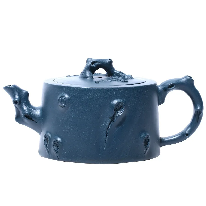 

Pure Manual Dark-red Enameled Pottery Teapot Yixing Azure Mud Originality Plum Pile Infusion Of Tea Pot Box Packing Online Store