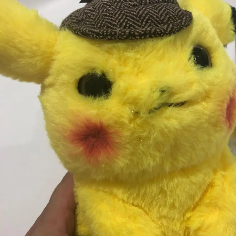 

Tomy Pokemon Detective Pikachu Plush Toys Anime Dolls Christmas Birthday Gifts for Kids