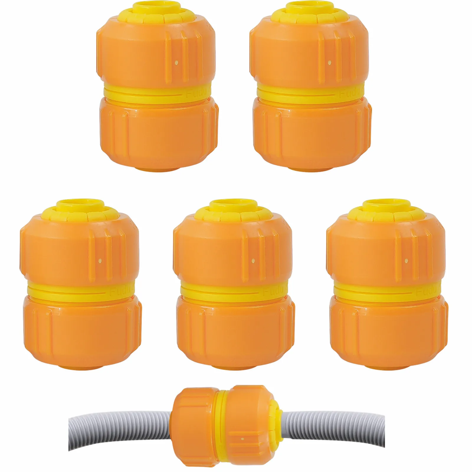 

5Pcs Water Hose Connector Watering Hose Pipe Tube Adapter Quick Water Pipe Irrigation Connector Joints Gardening Accessories