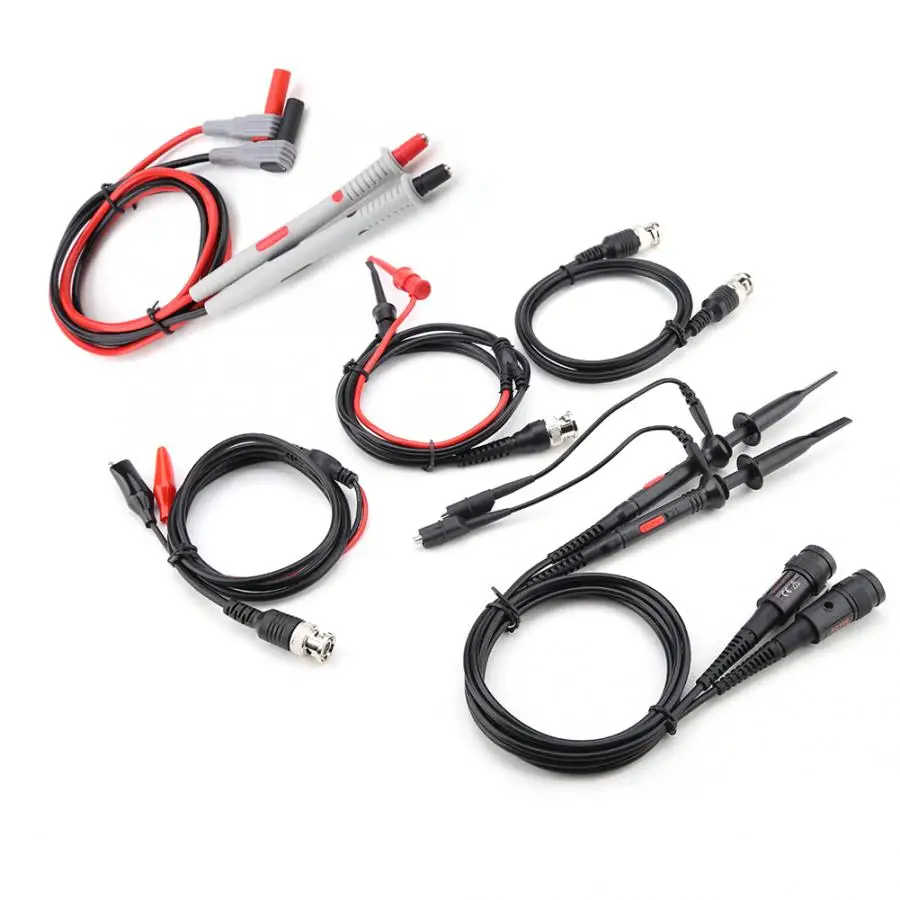 Осциллограф P1260D цифровой измерительный прибор с зажимами типа крокодил сменные