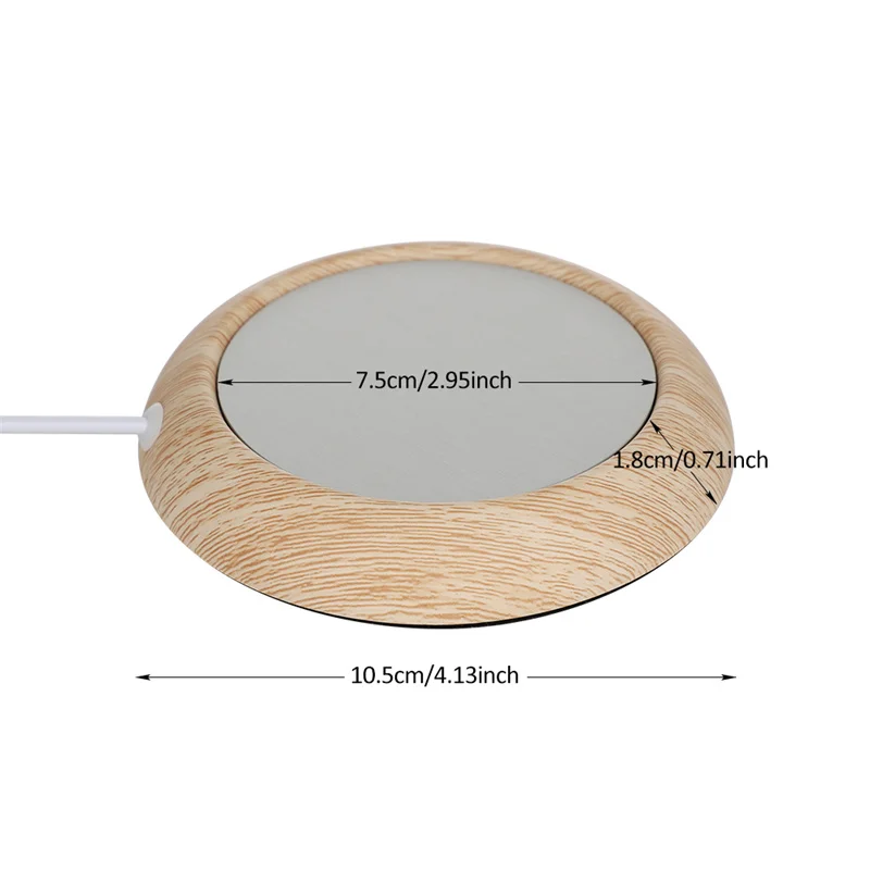 Нагреватель для чашки кофейной кружки коврик подогреватель горячего чая быстрый