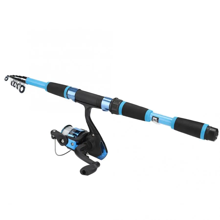 Портативная мороженое удочка и катушка набор телескопических 1 8/2 М для ловли