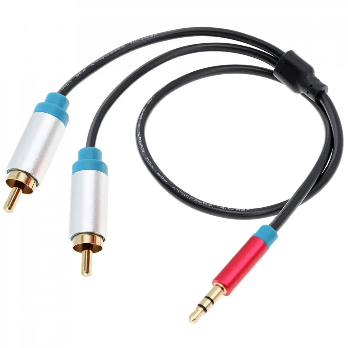 DiGiYes 0 5 м/1 64 фута RCA кабель HiFi стерео 2RCA до 3 мм аудио Поддержка AUX Jack Y сплиттер для