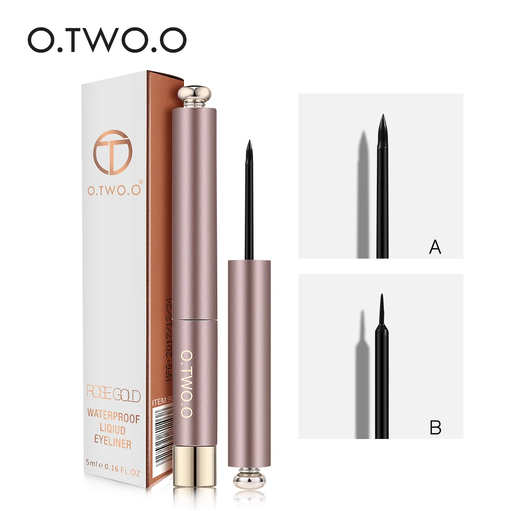 

O.TWO.O New Liquid Eyeliner Pen Black Beauty Cat Style 24 Hours Long-lasting Waterproof Makeup Cosmetic Tool