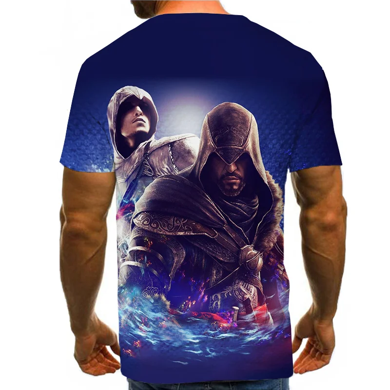 Call of duty Game 3D T-shirt streetwear for men and women popular short sleeves hrarjuku Game character casual tops t-shirts men