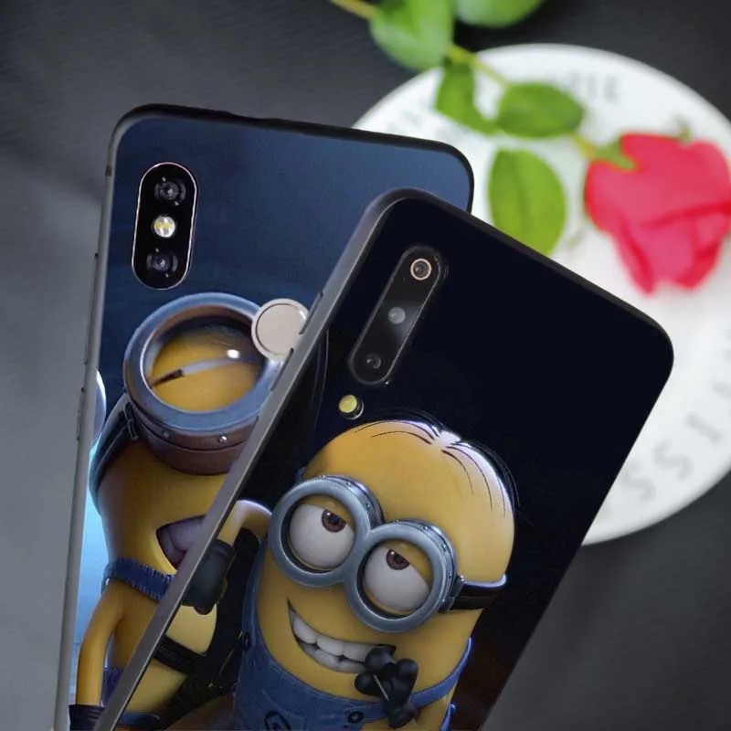 Мягкий силиконовый чехол для телефона mi nions xiaomi 9 pro 9t se 8 pocophone f1 a3 x 3 note 10 |