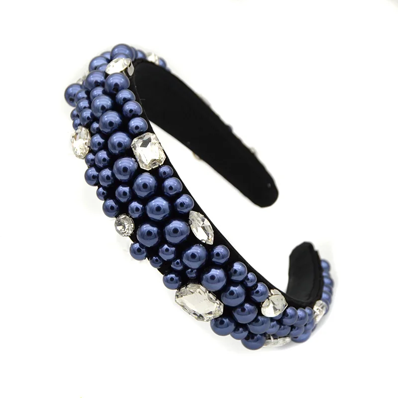 Женский свадебный ободок тиара свадебные аксессуары для волос бусины в стиле