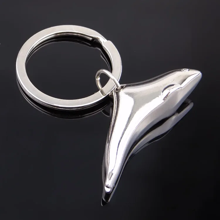 Милые брелоки с дельфином на удачу брелок животными акулой рыбой женский для
