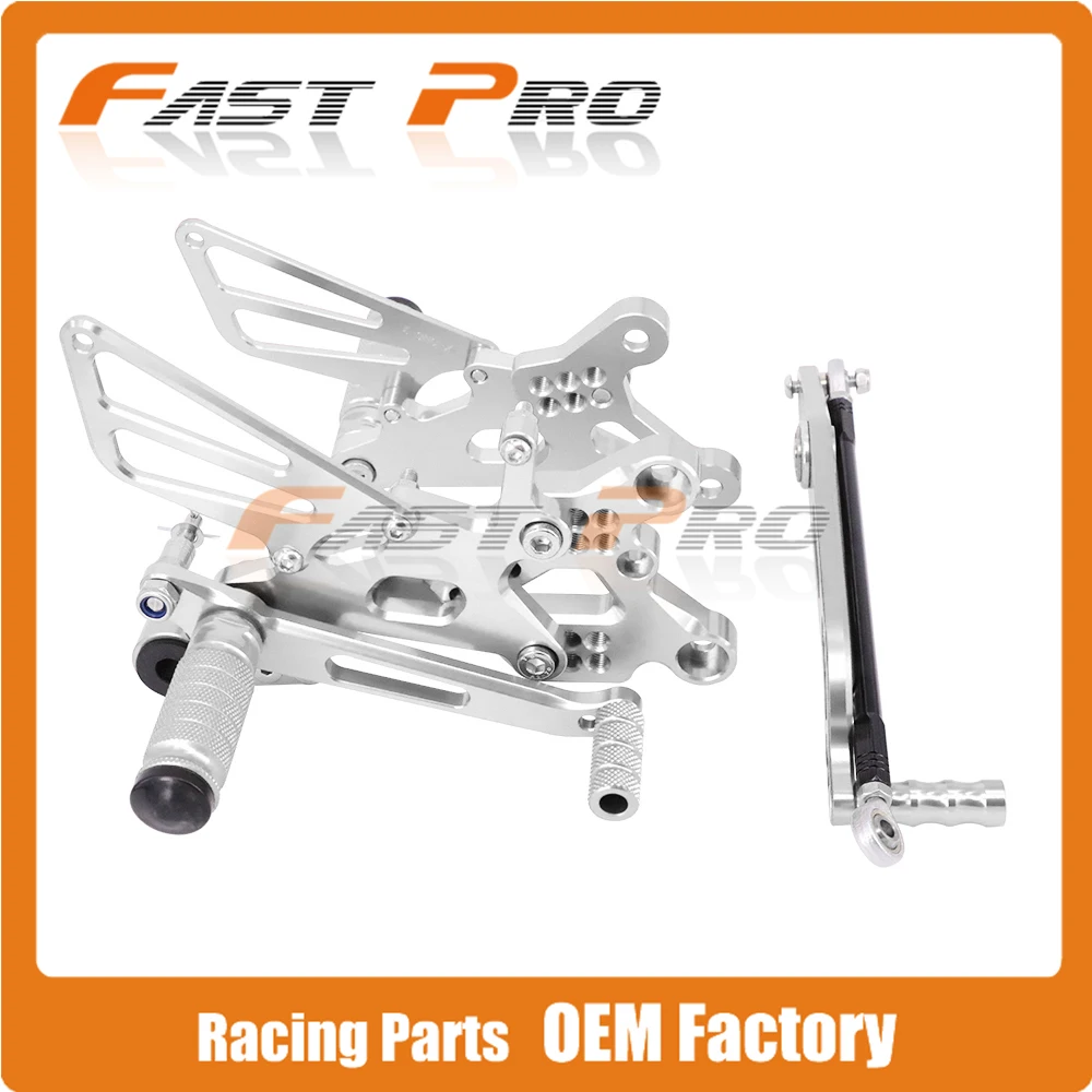 CNC регулируемый заготовка подножки педали для YAMAHA YZFR6 YZF-R6 YZF R6 2006 2007 2008 2009 2010 2011 2012 2013
