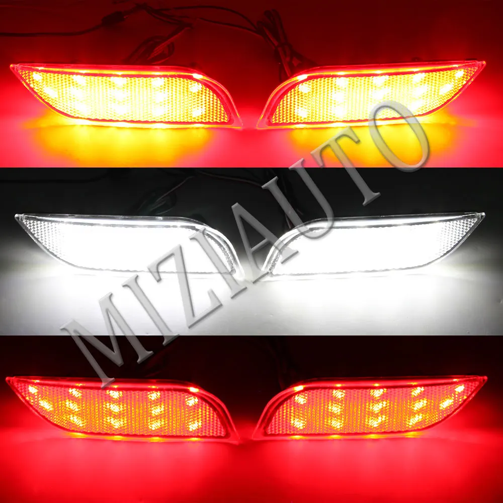 2 шт. светодиодные лампы для заднего бампера Subaru/Impreza/XV/WRX/LEVORG/отражатель хода