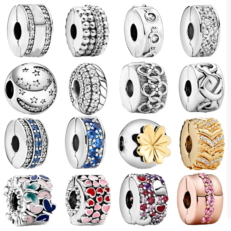 

925 серебряные ювелирные изделия charmsy модные ювелирные изделия бусины для изготовления ювелирных изделий браслеты pandora Оригинальное Серебро...