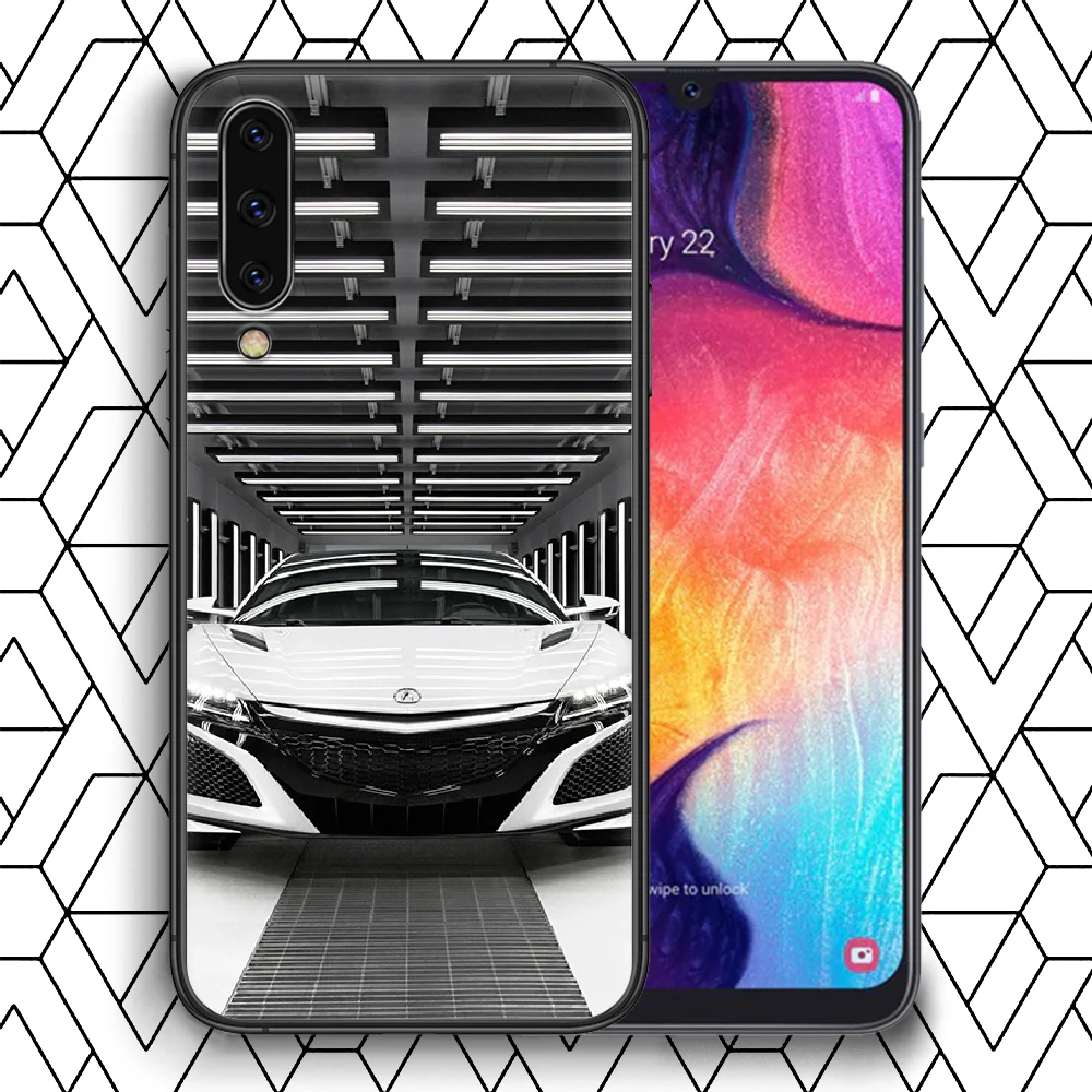 

Acura Car logo Phone Case For Samsung Galaxy A 3 5 7 8 10 20 20E 21S 30 30S 40 50 51 70 71 black Cover Painting Bumper Pretty