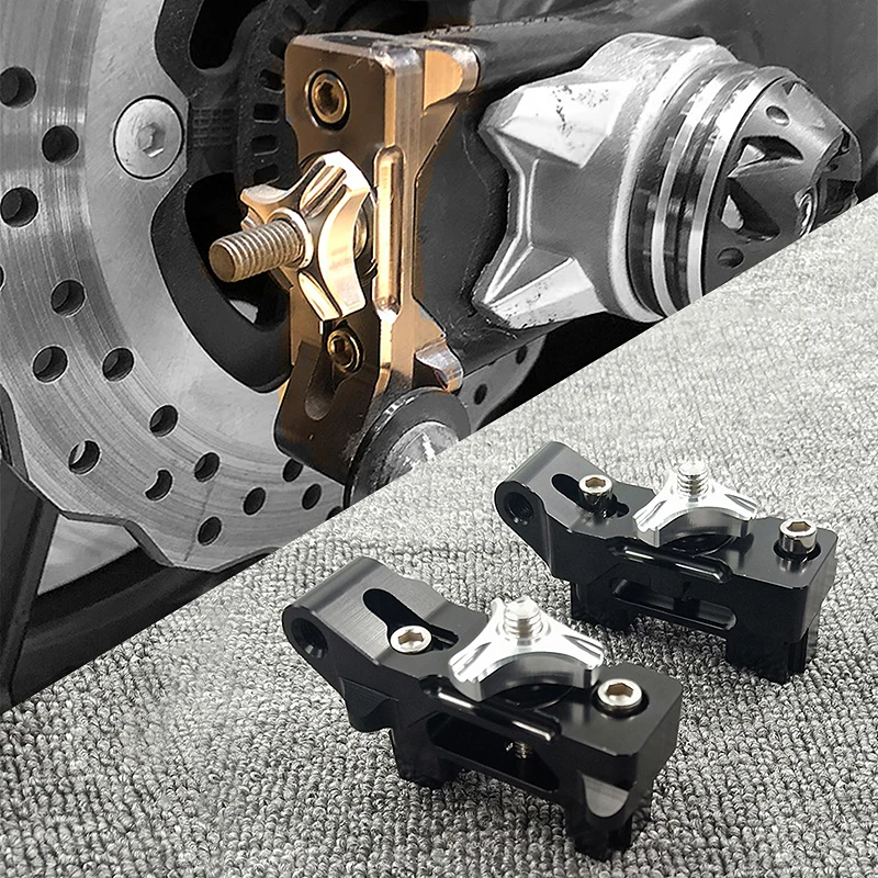 Одна пара регулирующих блоков с задней осью шпинделя ЧПУ для Yamaha 1 5 10 м MT 07 MT07