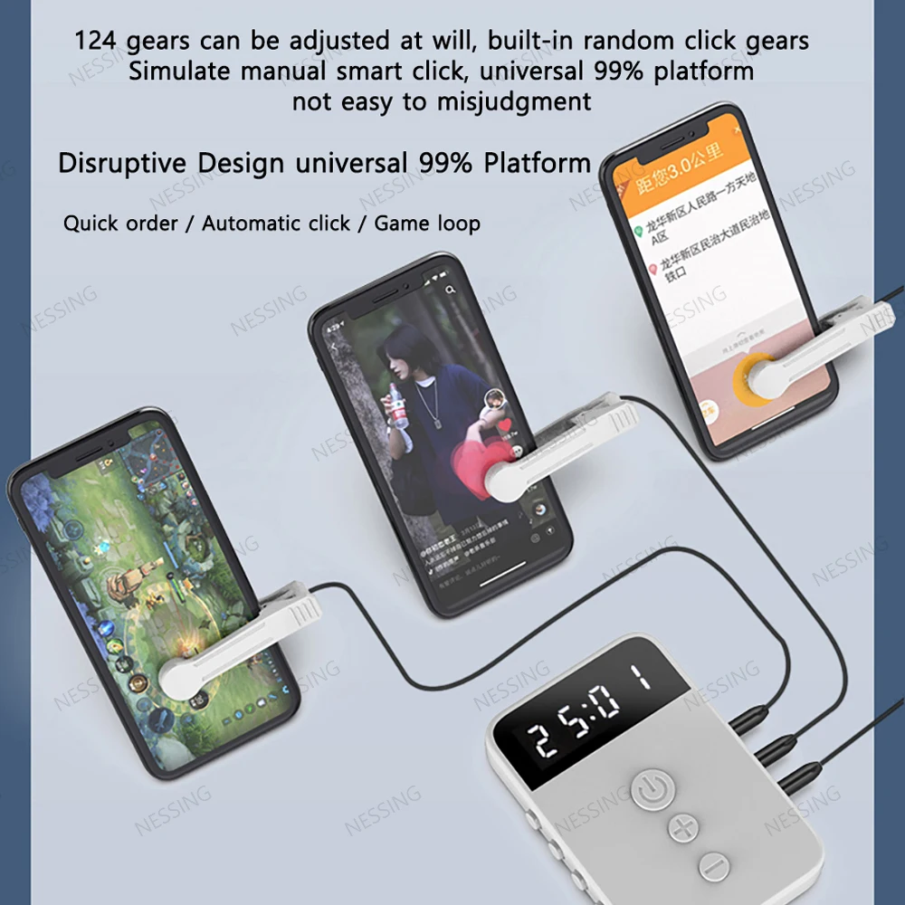 Универсальный автоматический бионический экран для мобильных телефонов с