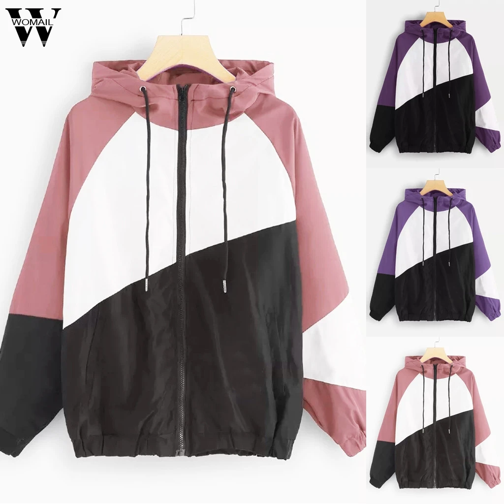 Женская толстовка с капюшоном и длинным рукавом тонкие комбинезоны повседневное