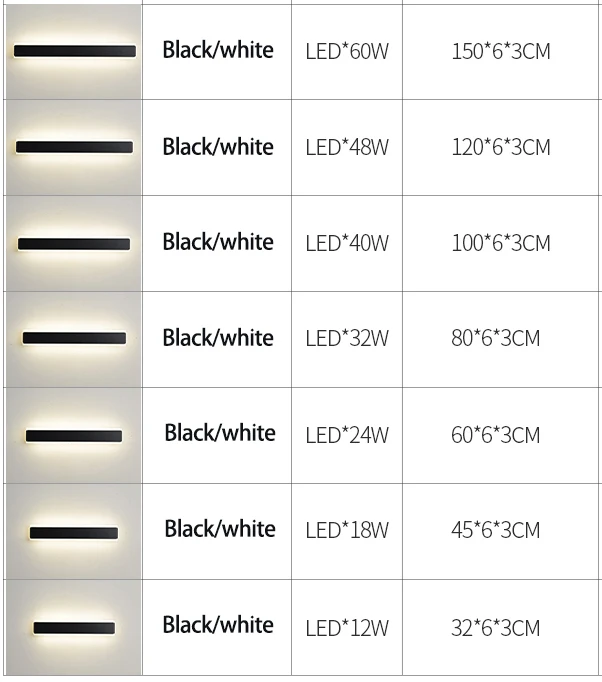 

Minimalist Creative Long Ceiling Lamp Modern LED Background Wall Lamp aisle balcony kitchen light bar bedroom Ligting Sconce