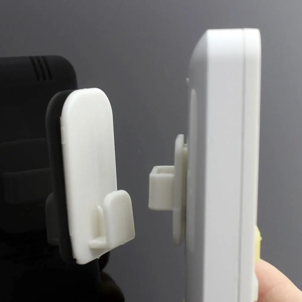 

Настенный крючок для хранения, кухонная вешалка с дистанционным управлением, прочный пластиковый клейкий крючок для домашних ключей, самок...