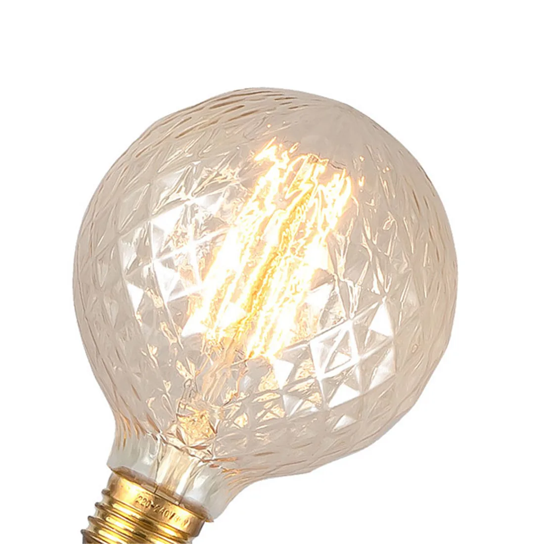 Винтажные светильник пы накаливания Эдисона G95 алмазная белка лампы в стиле