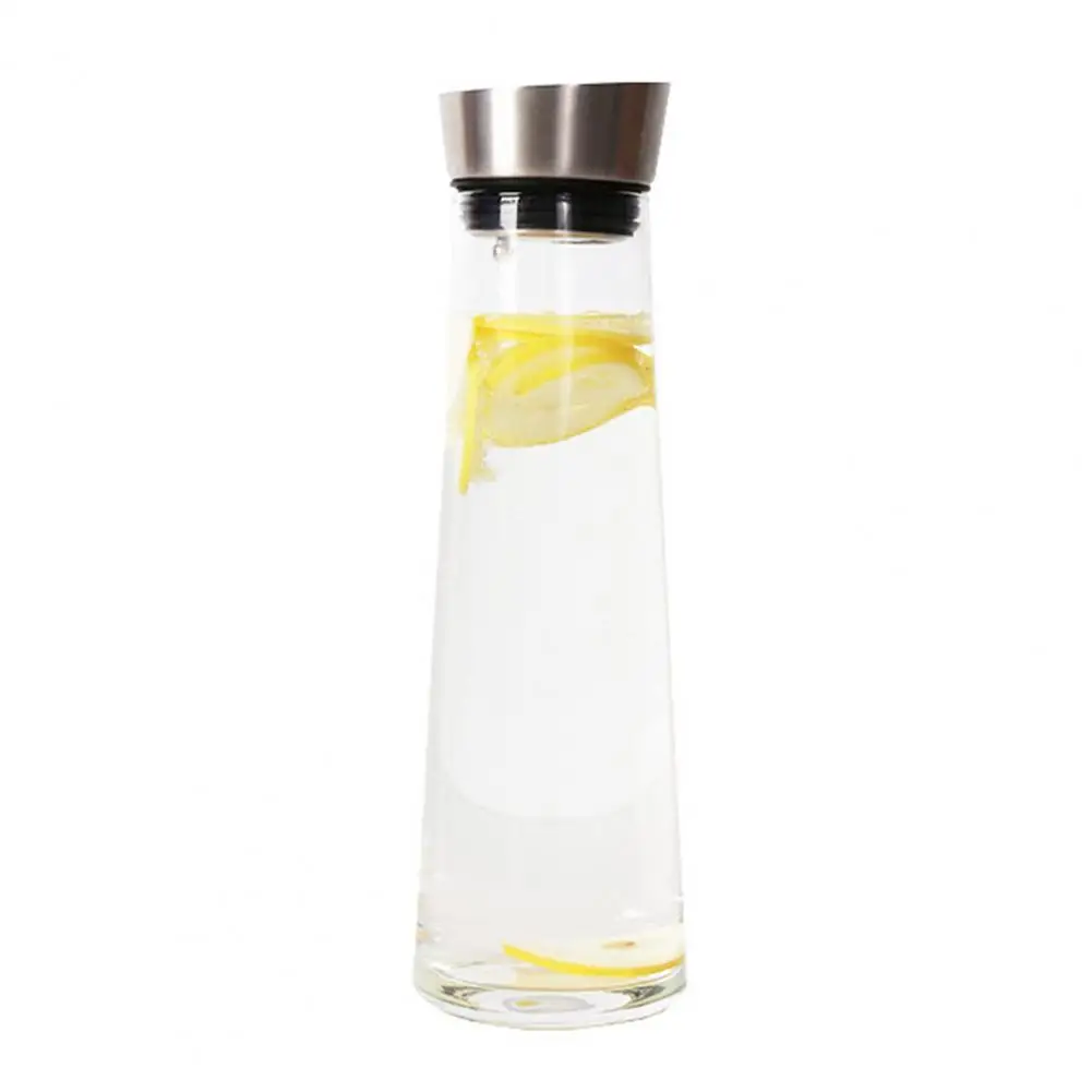1000ml Large Capacity Kettle Juice Cold Water Bottle Cooling Jug Glass Pitcher | Дом и сад
