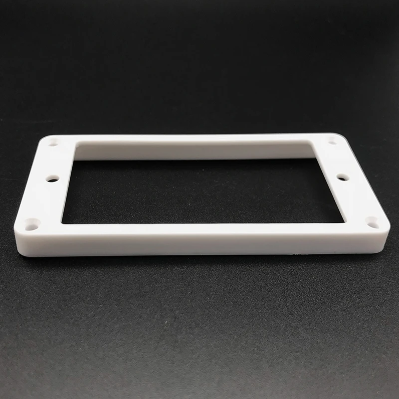 2 шт. с наклоном заколкой для Пластик хамбакер рама монтажным кольцом аксессуар 7*9