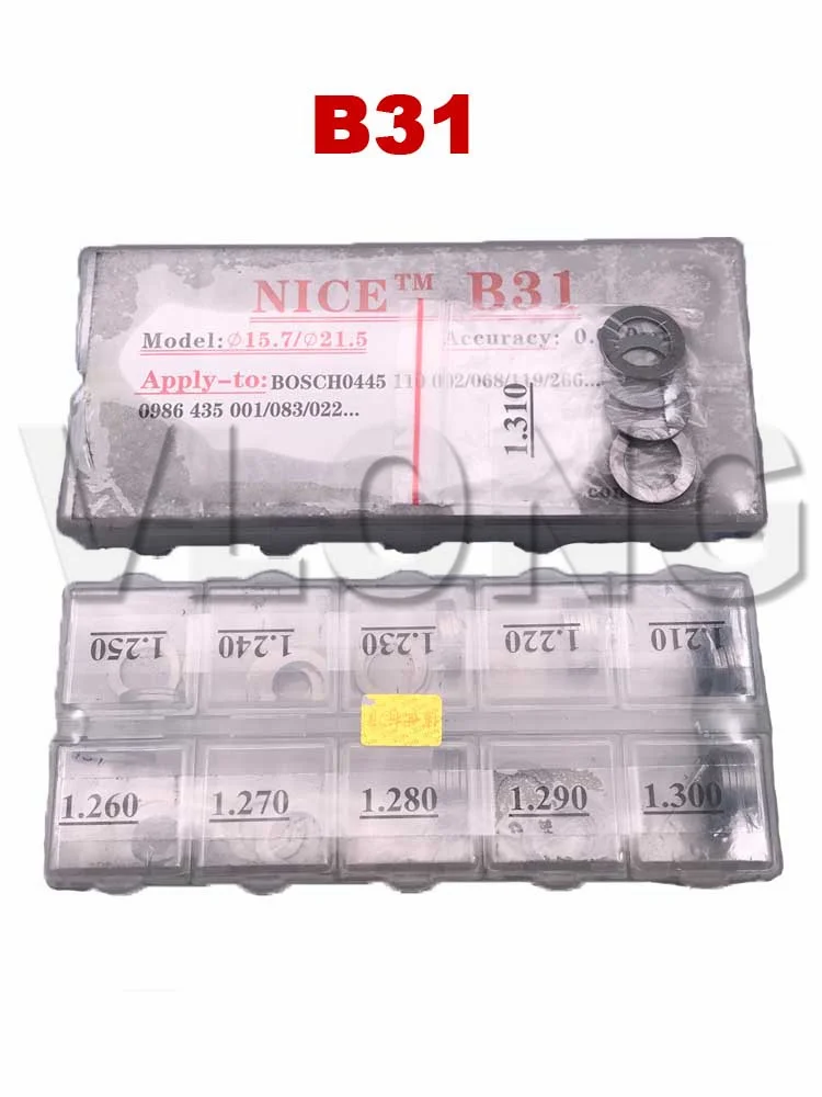 

50 шт. комплекты для ремонта форсунок, регулировочные прокладки, регулировочные прокладки для шайб B11 B12 B13 B14 B15 B16 B21 B22 B23 B24 B25 B26 B27 B31 B42