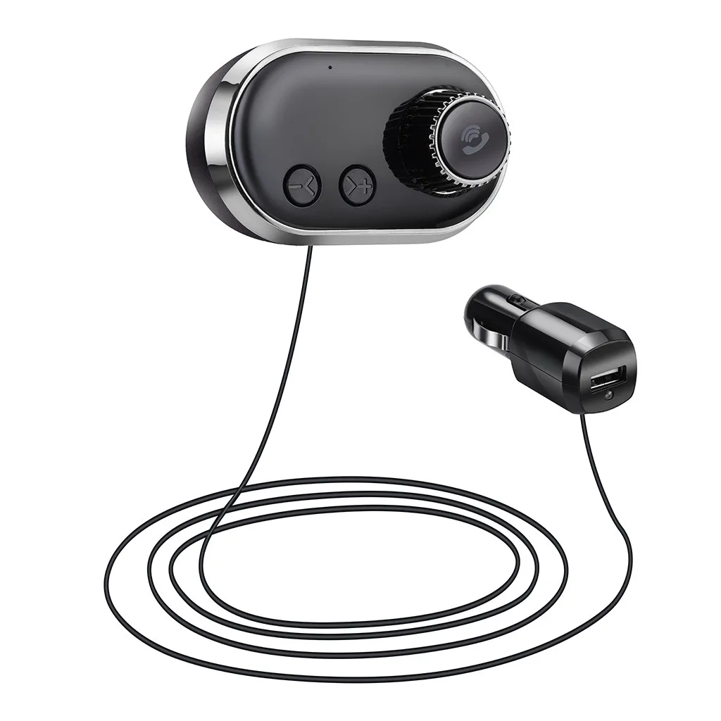 Автомобильный Bluetooth fm-передатчик адаптер fm-передатчик беспроводной Hands Free комплект MP3 музыкальный плеер USB зарядное устройство# BL30