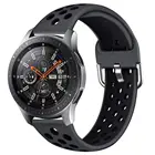 Ремешок силиконовый спортивный для Samsung watch 46 ммActive 2Huawei watch GT2Amazfit bip, Воздухопроницаемый браслет для 22 мм 20 мм