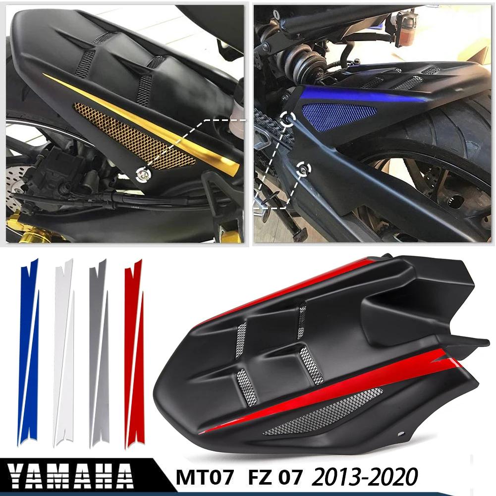 

MT07 Mudguard Fender Rear Wheel Hugger Cover Splash Guard Protector For Yamaha MT-07 FZ07 2013-2020 17 2018 2019 MT FZ 07 FZ-07