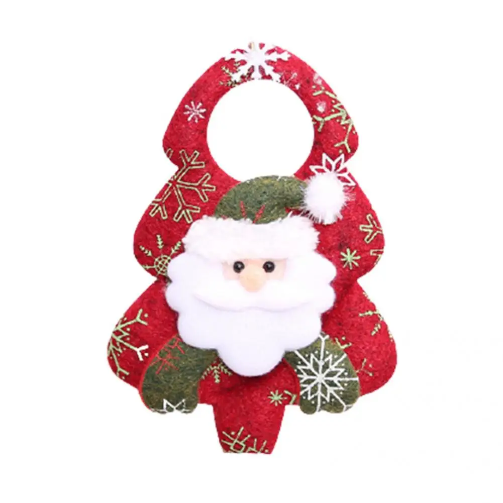 

Reliable Nice-looking Small Bear Santa Claus Decorative Hanging Pendant for Decoration