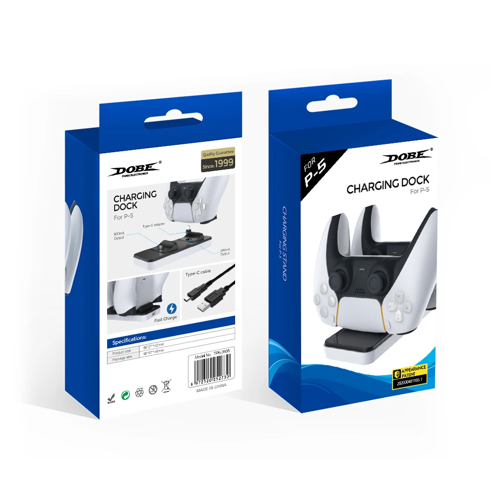 

Portable Carrying Controller Charger Charging Dock Station Game USB Cable Accessories for Play Station 5 PS5 Gamepad Joystick