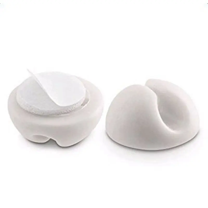 5 Pcs Multipurpose Desktop Cable Tidy Holder Clips Wire Cord Line Fixer Organisers Charging | Электроника