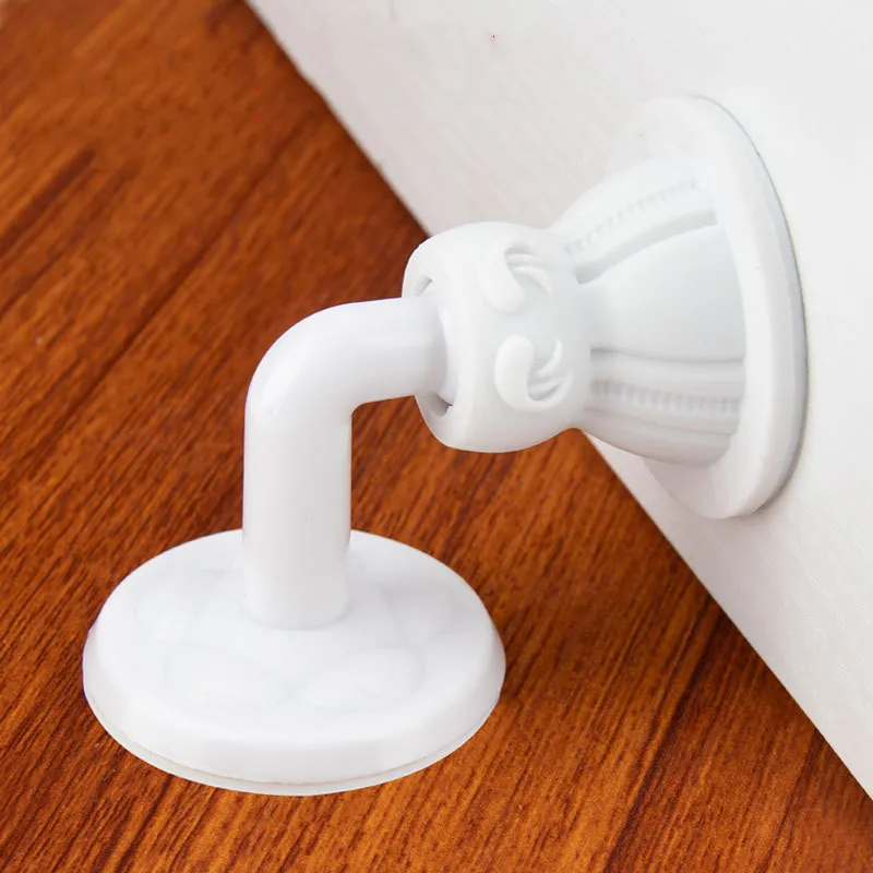 1 Набор силиконовых ограничители открывания двери ручка глушитель стены