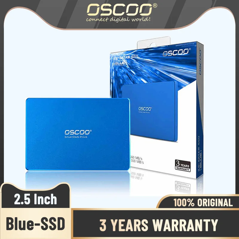 OSCOO SSD 2.5 SATA3 1TB 512GB Disco Duro SSD Hard Disk Original Nand Flash Hard Drive for Computer and Laptop