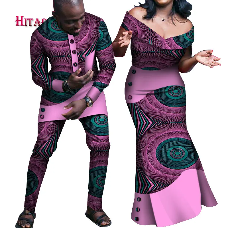 Африканская парная одежда африканские платья для пар индивидуальная
