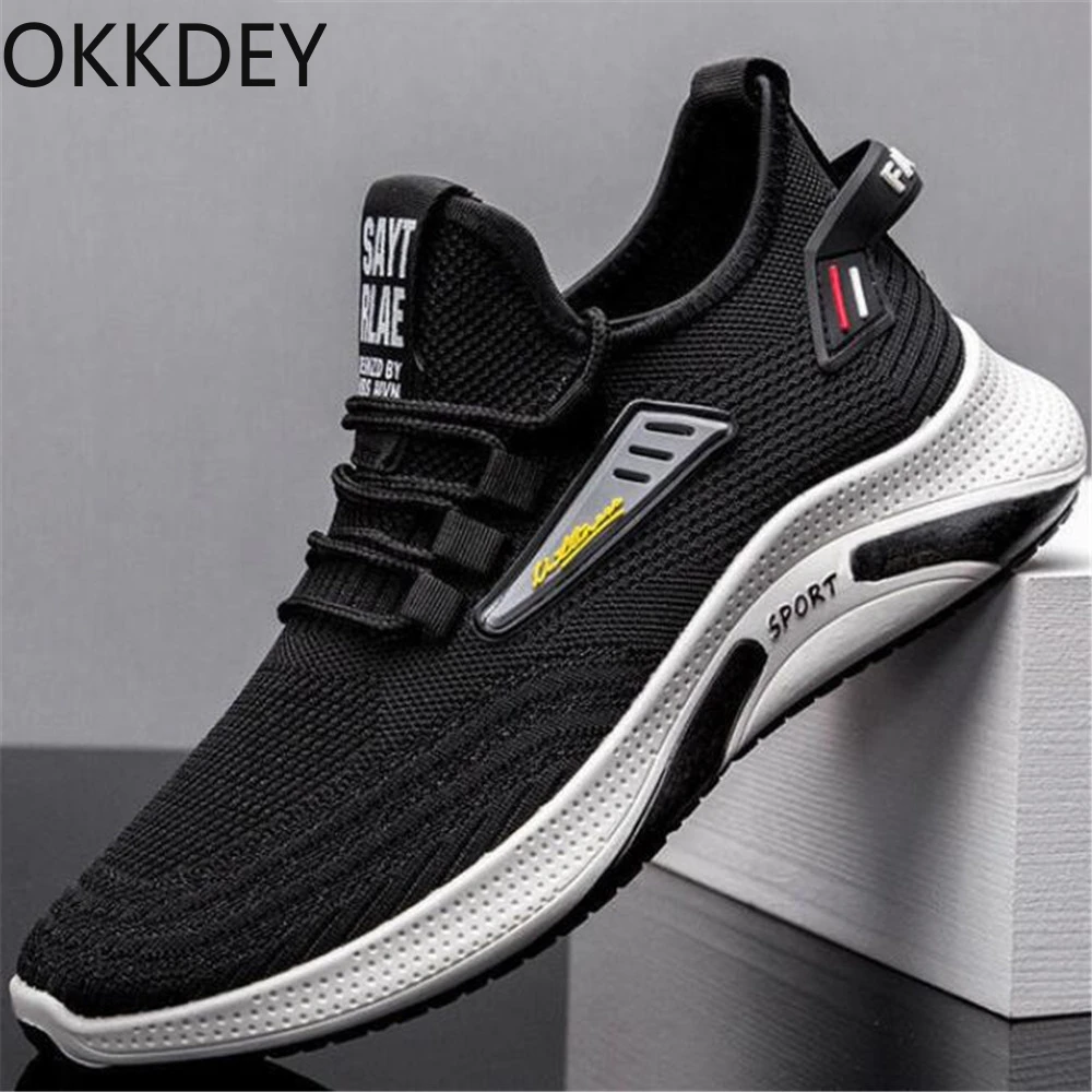 

Spring Autumn Men's Shoes New Breathable Casual Shoes Men's Fashion Trend Mesh Sports Shoes Men Fashion Sneakers Mens Gym Shoes