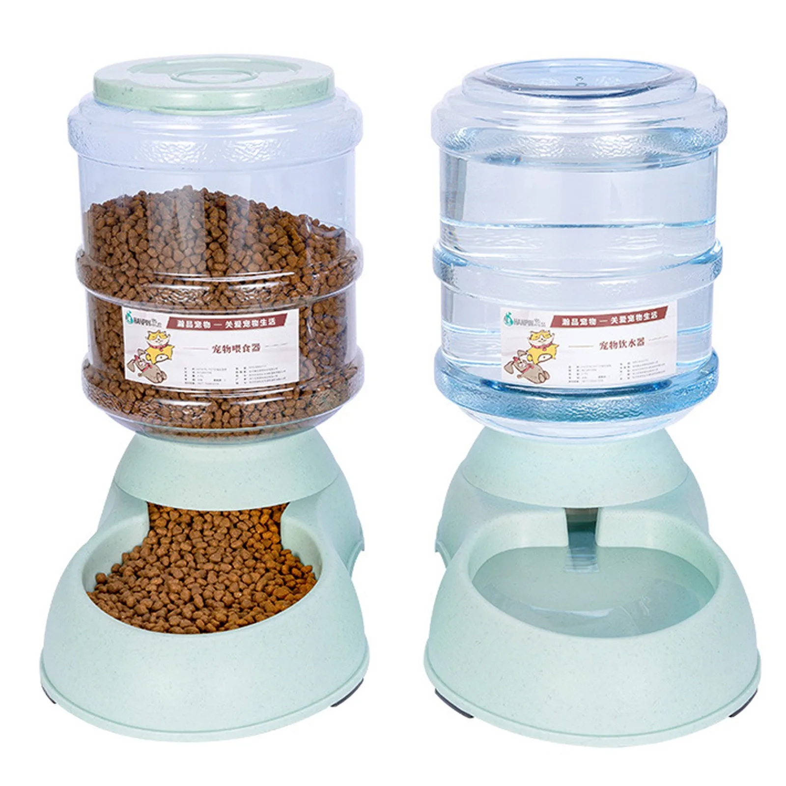 4 # ПЭТ диспенсер для воды Pet автоматическая кормушка собак кошек поилка питьевой