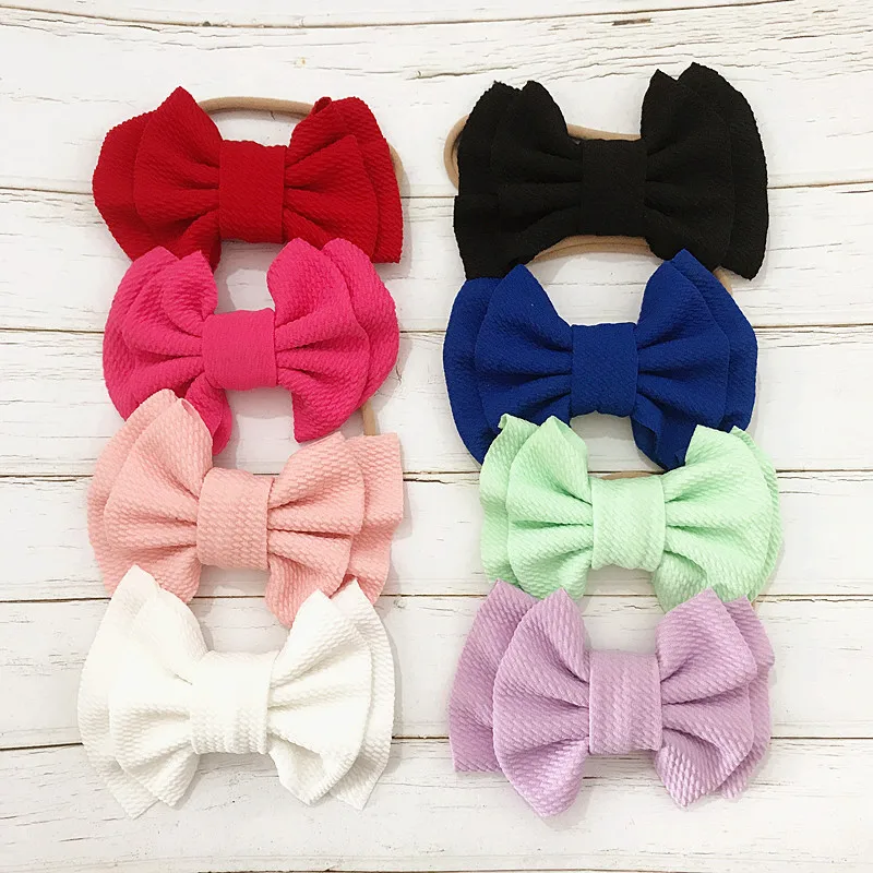 Wecute новая детская одежда с бантом для девочек лента волос Головной убор