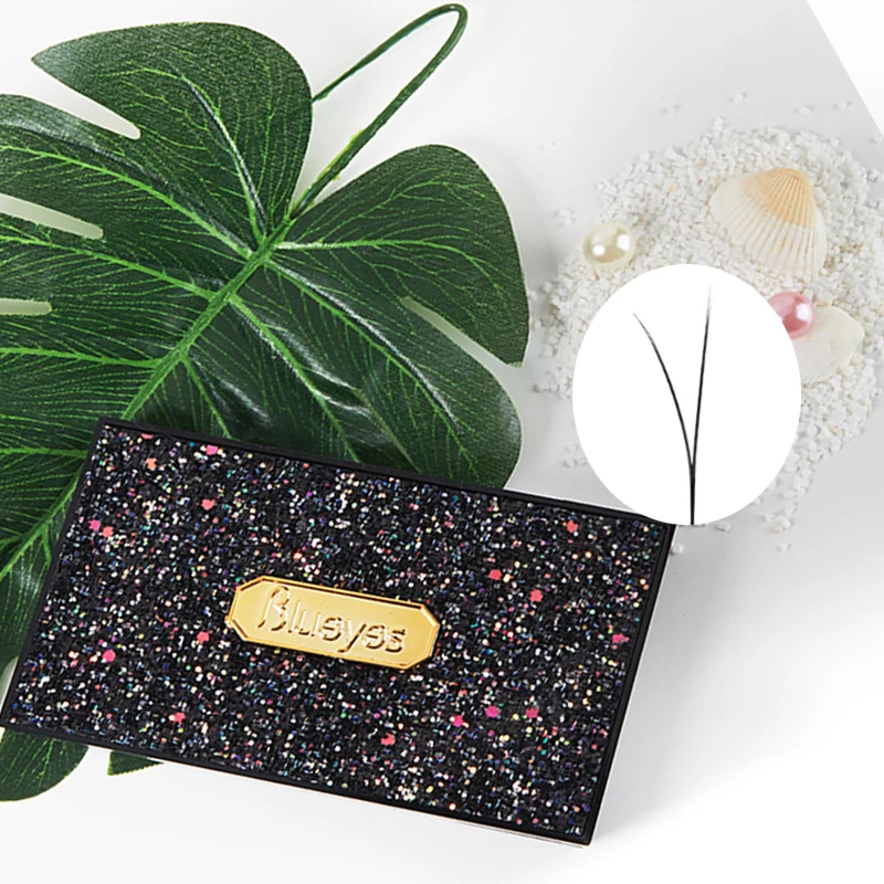 Ресницы Накладные Blueyes 12 линий V-образной формы натуральные длинные | Красота и