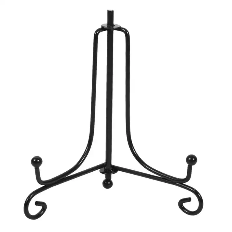 (2 упаковки) железная подставка для дисплея черная демонстрации мольберта