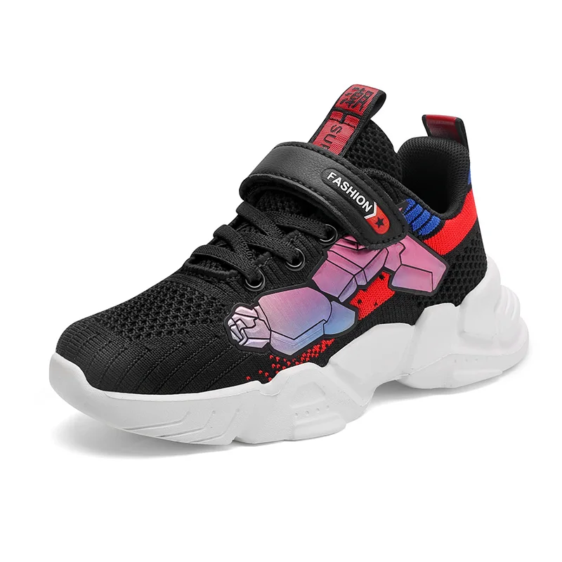 

White Black Sneakers For Girls Boys Canvas Shoes New Patchwork Kids Tennis Shoes High Tops Children Sneakers Spring Autumn