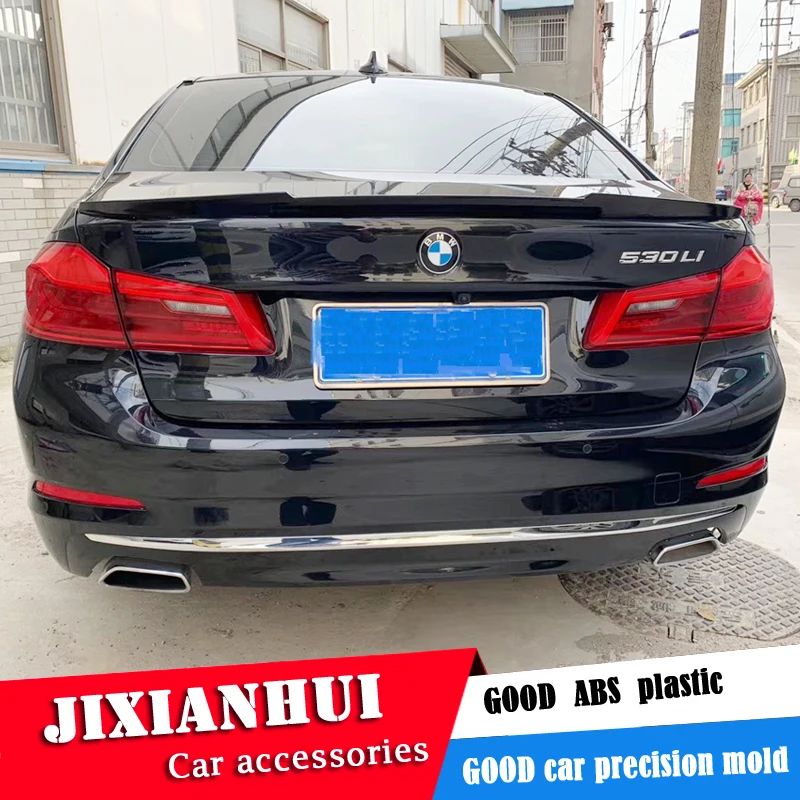 Спойлер для F10 F18 2012 2016 BMW 5 series 520i 320li 525li 528i цветной задний спойлер из АБС пластика