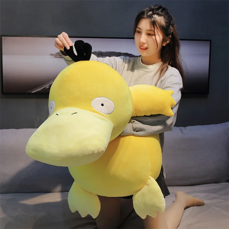 Kawaii Psyduck daze желтая утка плюшевая мягкая подушка большого размера украшение для