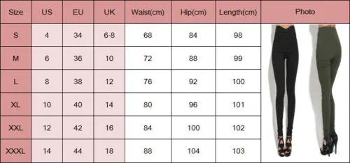 Женские Стрейчевые узкие брюки с высокой талией женские повседневные однотонные