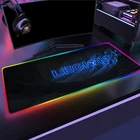 Коврик для мыши Lenovo Mausepad, игровой Настольный коврик со светодиодной подсветкой и клавиатурой, разные цвета, Xxl
