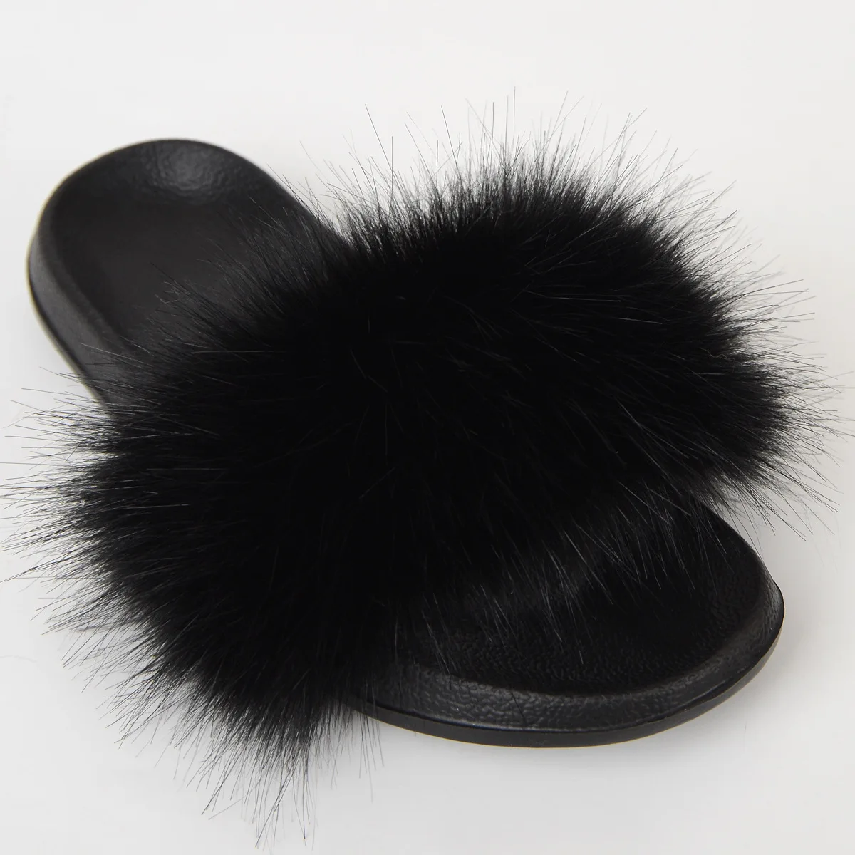 

Шлепанцы женские из искусственного меха, модная пляжная обувь с ворсом, сланцы, 2021