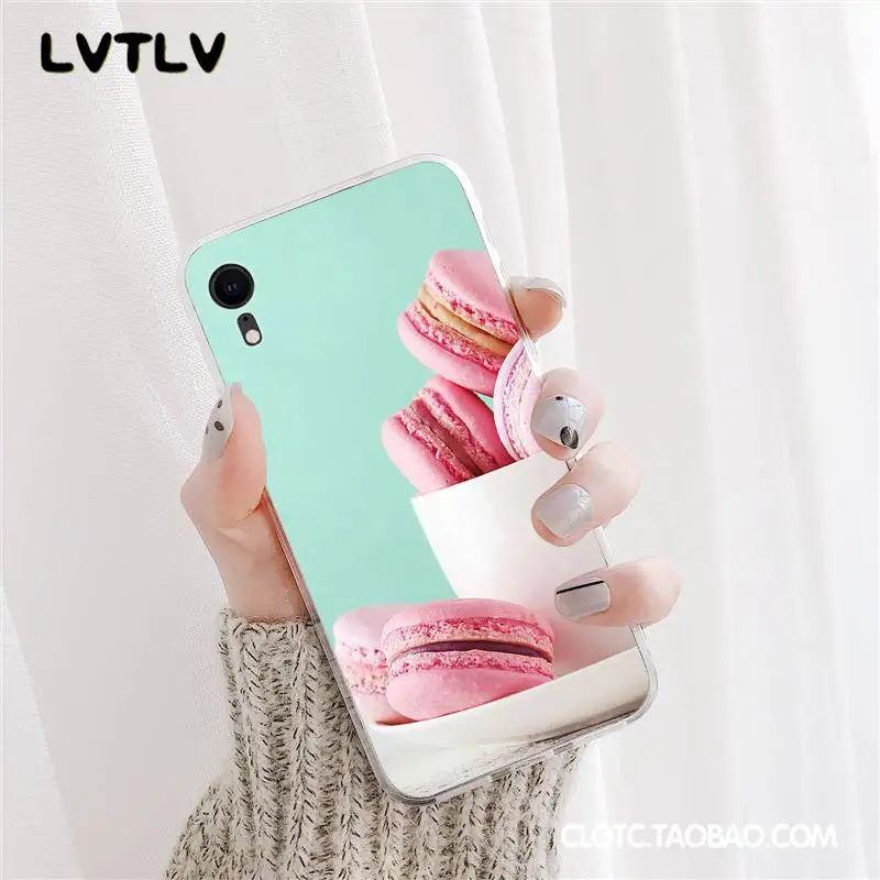 LVTLV разноцветный Мягкий силиконовый чехол для телефона из ТПУ iPhone 11 pro XS MAX 8 7 6 6S Plus